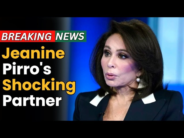 Take A Deep Breath Before You See Jeanine Pirro's Actual Partner