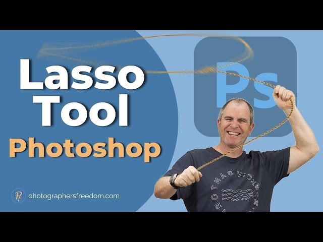 Lasso Tool In Photoshop - Selecting Curved and Straight Edges