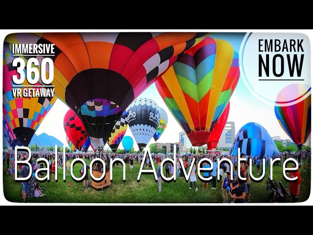 🇺🇸 Red, White, & Balloons! A VR Hot Air Balloon Adventure (4th of July)