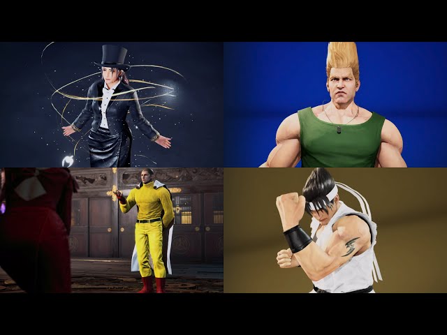 My Tekken 8 customization part 10 ( One punch man , akira yuki , zatanna  and more )