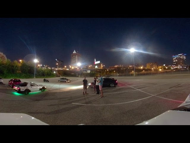 Nick's Rx7 Leaving "The Pit" In Cleveland