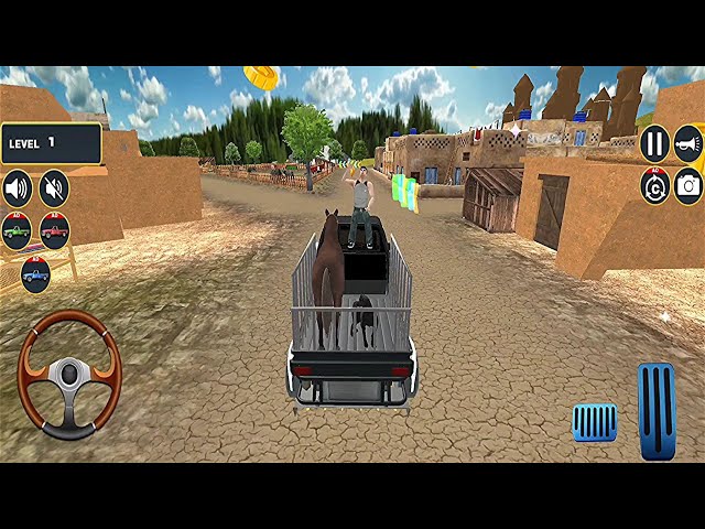 Animal Truck Simulator Game 3D - Hayvan Kamyon Simülatörü Oyunu 3D - Android İos Gameplay