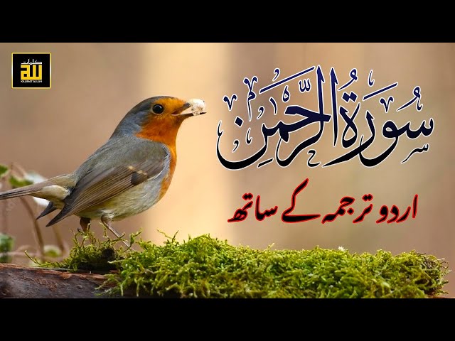 Surah Rahman Urdu Tarjuma k Sath | Qari Al Sheikh Abdul Basit Abdul Samad | Quran Karim | Recitation