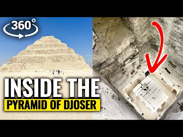 Inside the Stepped Pyramid of Djoser at Saqqara 4k 360