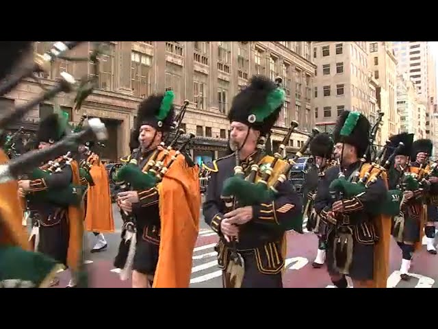 NYC Saint Patrick's Day Parade kicks off in Midtown