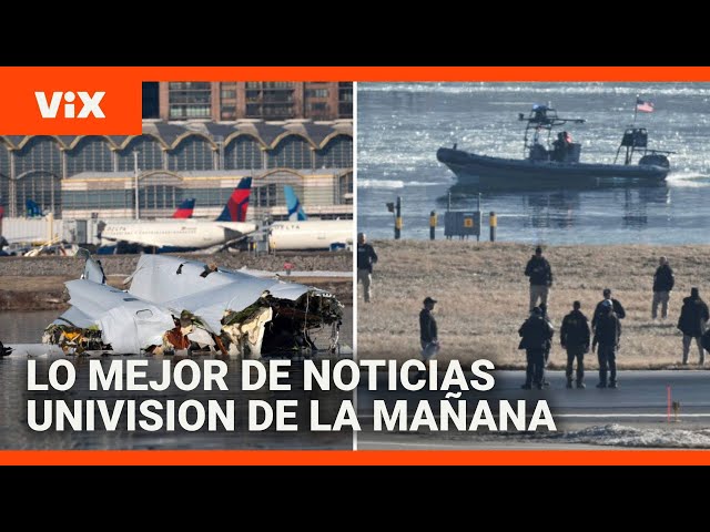 Lo mejor de Noticias Univision de la mañana | viernes 31 de enero de 2025