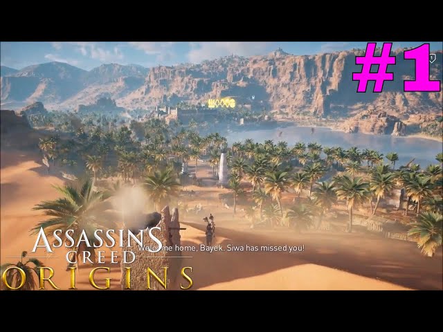 Let's 100% Assassin's Creed Origins - Part 1 // Welcome to Egypt, Medjay