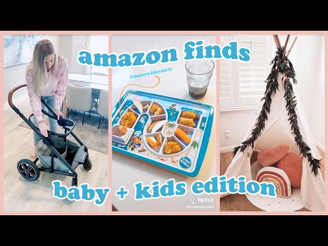 TIKTOK AMAZON FINDS + MUST HAVES 👶🍼 Baby + Kids Edition