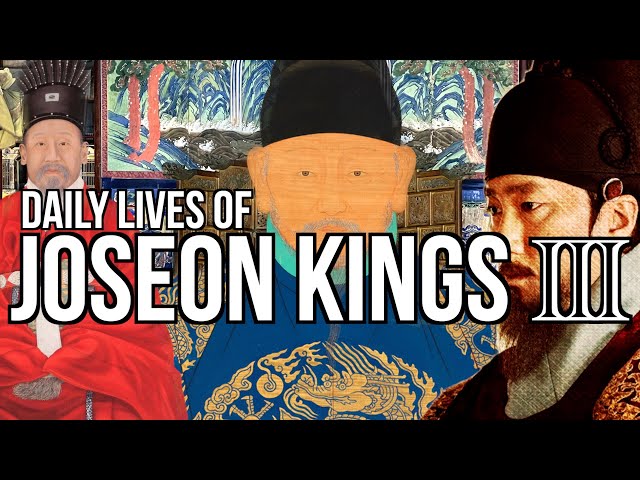 Daily Life of a Joseon King: Meals and Health (Part 3) (Korean History)