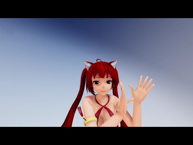 【MMD VR180】Girls【Zhizi】