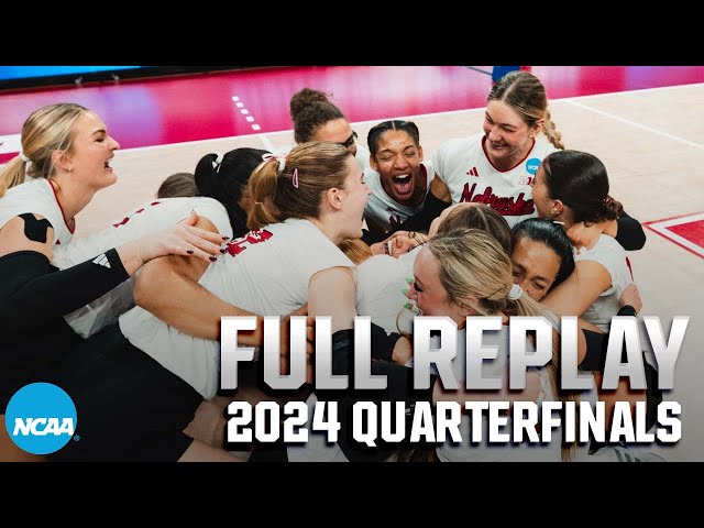 Nebraska vs. Wisconsin: 2024 NCAA volleyball tournament quarterfinals | FULL REPLAY