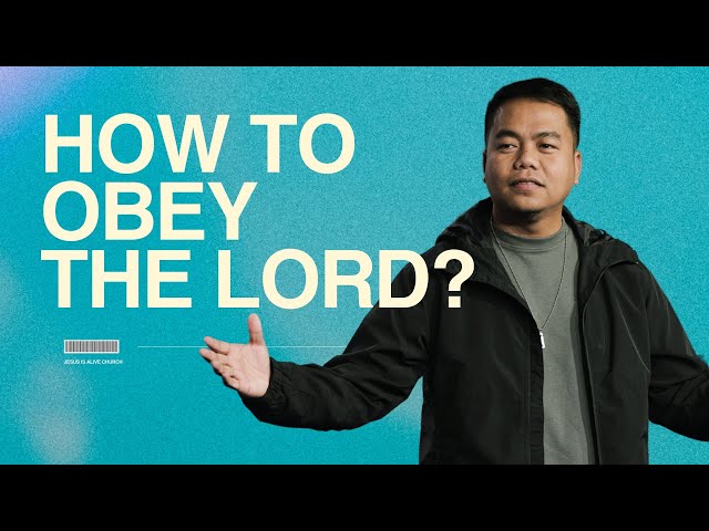 How To Obey The Lord? | Stephen Prado