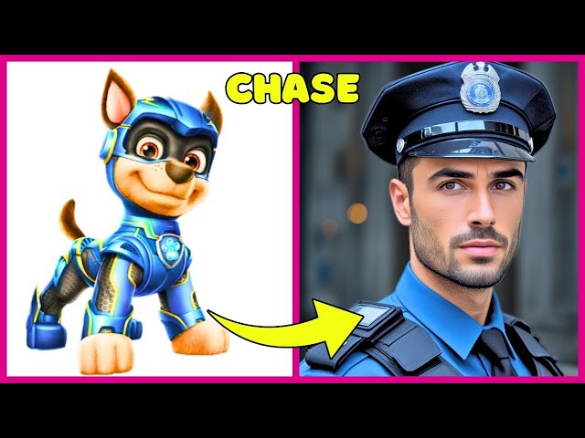 Paw Patrol in Real Life! 🐶 Can You Guess the Character by Voice? 🔊👮✨