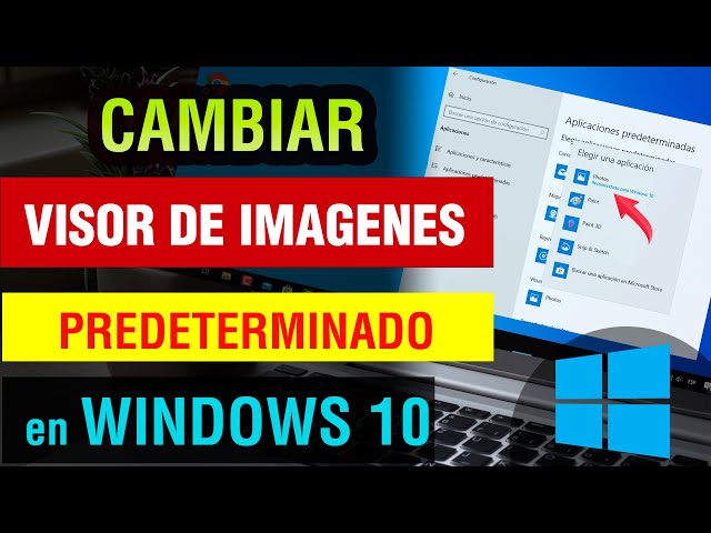 Como poner Visor de Imagenes Predeterminado Windows 10 | cambiar visualizador de imagenes windows 10