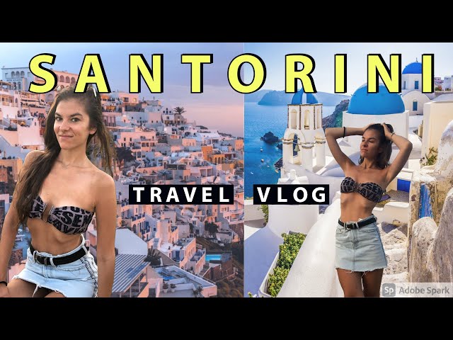 WHAT IS SANTORINI LIKE IN 2021? - Visiting Oia, Fira, Imerovigli 🇬🇷 #vlog