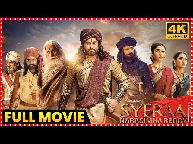 SYERAA NAR SIMHA REDDY FULL MOVIE HINDI DUBBED || CHIRAN JEEVI, NAYANTHARA SUPER HIT MOVIE 2024