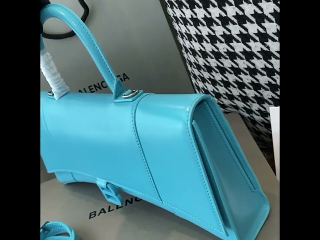 Balenciaga Half Moon Hourglass Bag Series Shoulder Fold Shoulder Handbag