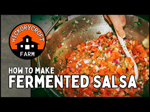 How To Make FERMENTED SALSA: San Marzano Fermented Tomato Salsa (Family Favorite Recipe!)