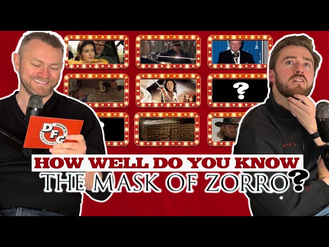 The Mask of Zorro Movie Quiz