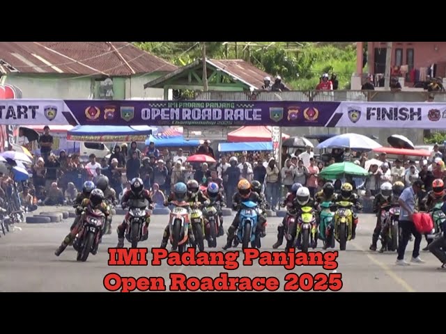 Bbk 2Tak Standar 125cc Pemula Sumbar//IMI Padang Panjang Open Roadrace 2025.