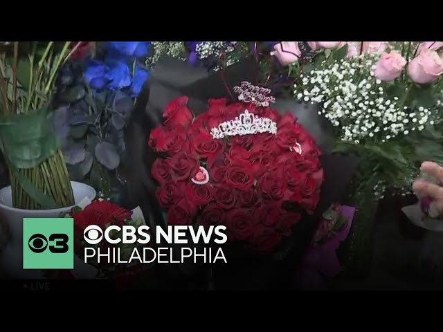 Florists across Philadelphia area prepare for Valentine's Day