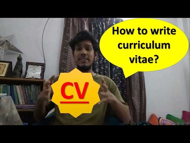 CV!! Curriculum Vitae of TUM!! Write your Europass CV!! Watch Vlog #3.11