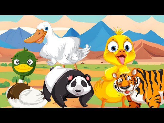 Farm Animal Sounds Song |N618 | Alphabet Animals Song for Kids