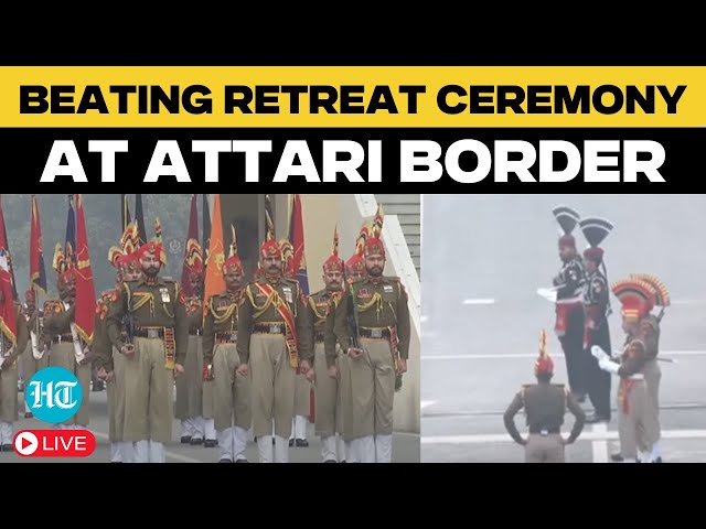 Republic Day Celebration 2025 LIVE: Beating Retreat Ceremony LIVE| Attari-Wagah Border |Indian Army