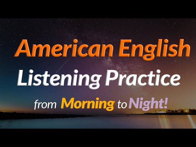 American English Listening Practice | English Listening Practice with Subtitle