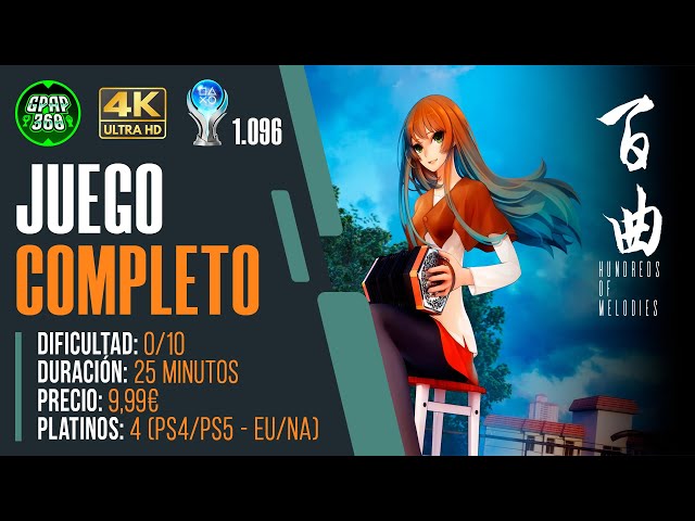 Bai Qu: Hundreds of Melodies | Juego COMPLETO: Guía trofeo Platino / 1000g (PLATINO 1.096)