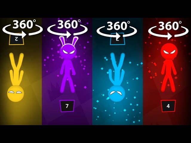 The Stickman MINIGAMES random Gameplay - Stickman Party 1 2 3 4 Player