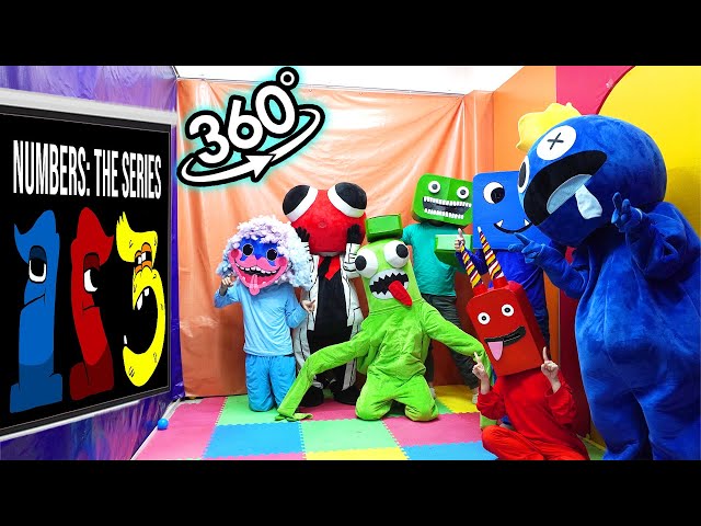 Rainbow Friends 360° - CINEMA HALL|Convenience Store Food Mukbang ChallengexAlphabet Lore F Pregnant