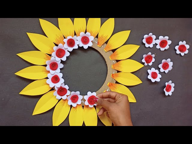 Beautiful paper wall hanging/paper craft ideas/ homedecor