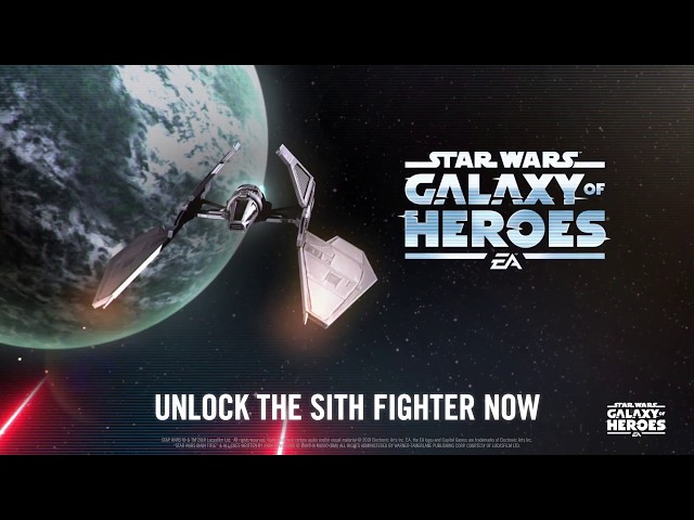 Star Wars: Galaxy of Heroes - Sith Fighter Now Available