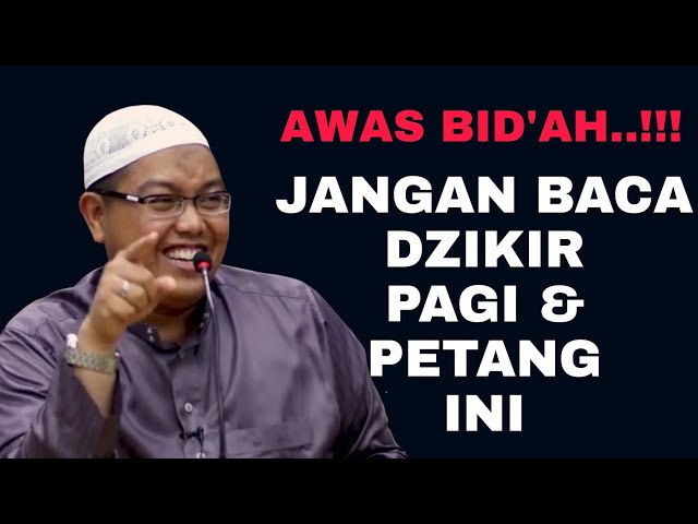 JANGAN BACA DZIKIR PAGI & PETANG INI - USTADZ FIRANDA ANDIRJA @MuslimClips_4U