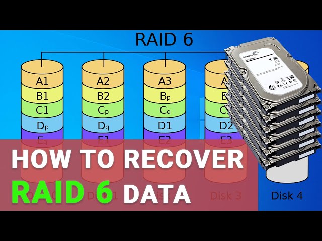 How to Recover RAID 6 Data After Three Disks Fail, the Controller Breaks Down, or the Array Rebuilt