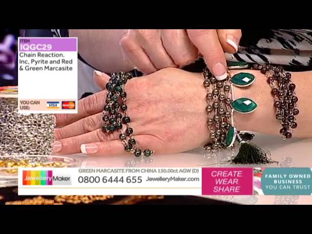 How to Make Beaded Jewellery: JewelleryMaker LIVE 2/01/2015