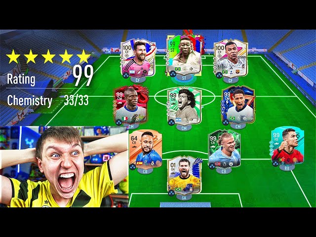 199 RATED!! - FULL GLITCH CARD FUT DRAFT!! *WORLD RECORD* (EA FC 24)