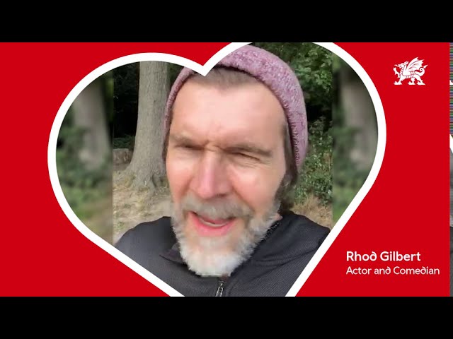 Rhod Gilbert #CaruCymruCaruBlas #LoveWalesLoveTaste