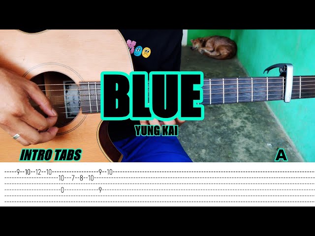 Blue Yung Kai - Intro Tabs - Fingerstyle Guitar + Chords