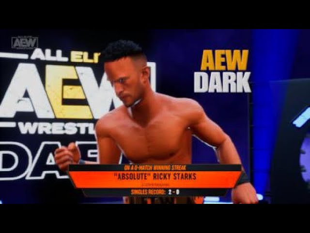 AEW DARK RICKY STARK TELL EVERYONE HE WAS GOING TO BEAT CODY RHODES!!!!!!!!