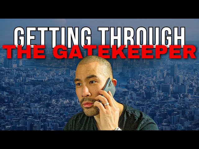 Getting Through the Gatekeeper [exact cold calling script]