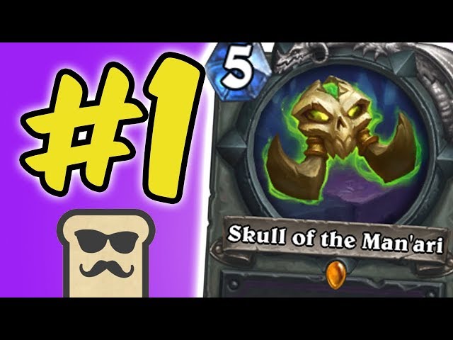 #1 WINRATE DECK feat. SKULL OF THE MAN'ARI | OTK WARLOCK | HEARTHSTONE | DISGUISED TOAST