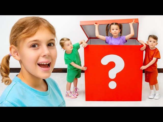 WAS IST IN DER GEHEIMNISVOLLEN KISTE? | Eine lustige Challenge für Kinder von Vania und Mania!