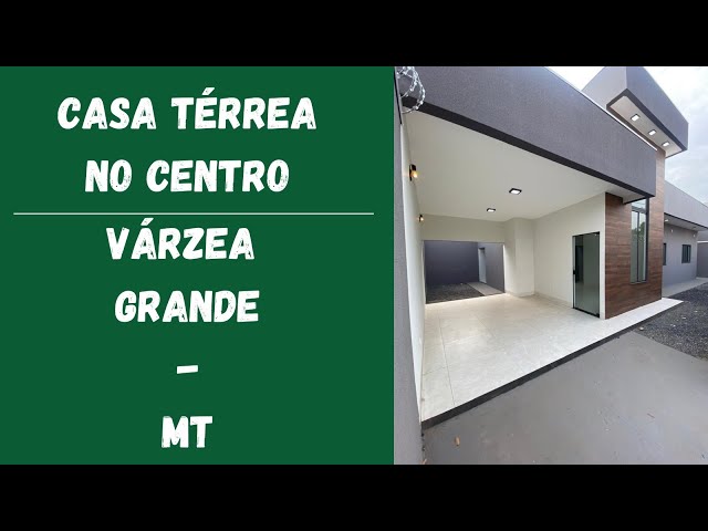 CASA TÉRREA NO BAIRRO COSTA VERDE - Várzea Grande – MT