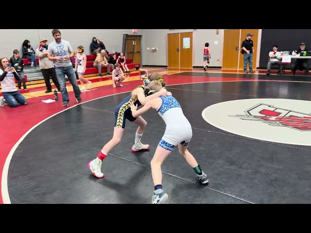 Brad Martin ICWL Home Match at Boyertown West Middle School #2