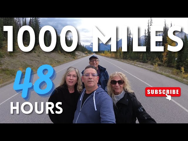 We travel Alberta's ICEFIELD PARKWAY through the Rockies in 48 Hours! - [Season 1 - Ep. 7]