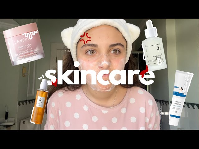 my skincare routine🫧 || how to clear bumps on your skin