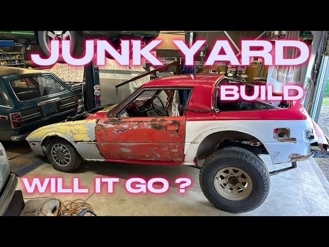 JUNK YARD BUILD RX7, WILL IT GO ?