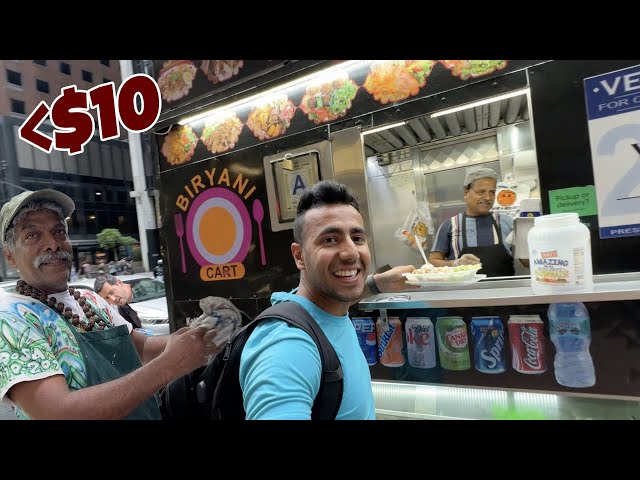 Indian Street Food in NYC: Breakfast to Dinner Challenge under $10!